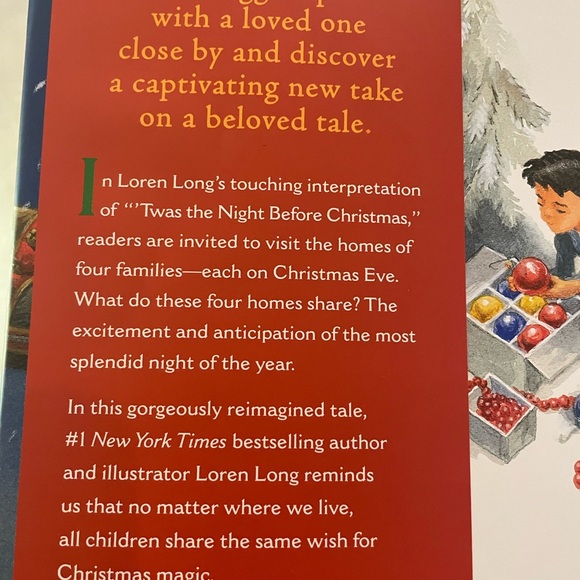 The Night Before Christmas Hardback Illustrated Children’s Book - Picture 3 of 5